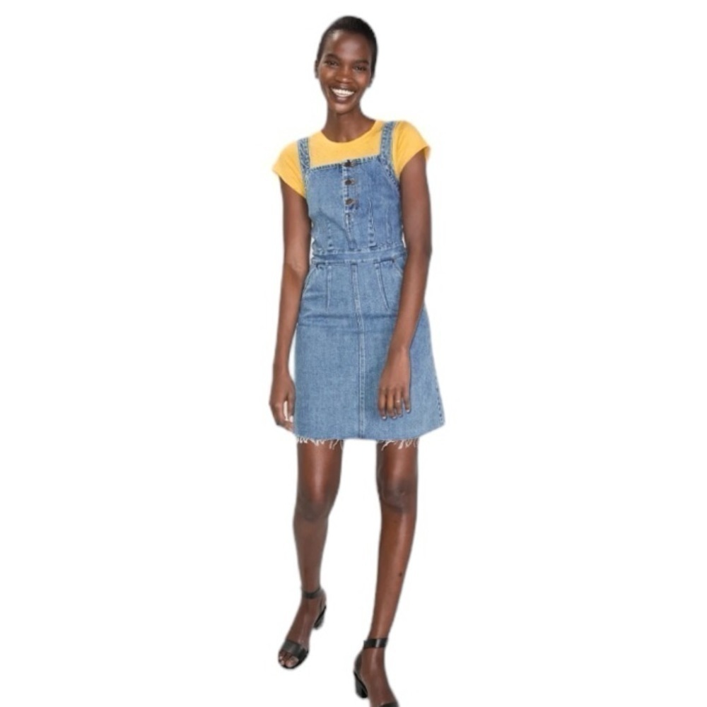 & Other Stories - Denim Mini Dress Sz 6
